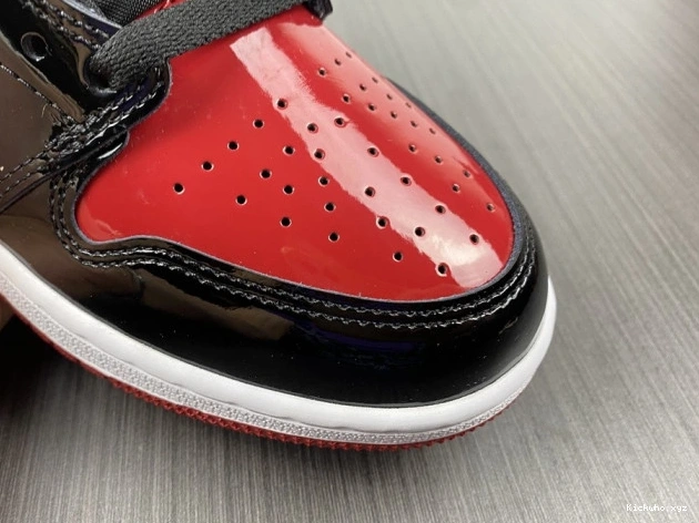 555088-063 OG Bred Air 1 Jordan Patent High 0704